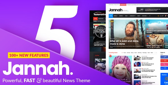 Jannah 6.2.1 开心版 - 新闻杂志社区WordPress主题