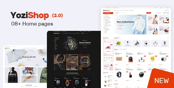 Yozi 2.0.43 - 多用途电子WooCommerce主题