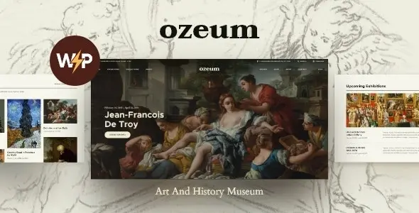 Ozeum 1.2.2 开心版 - 现代美术馆博物馆画廊WordPress主题