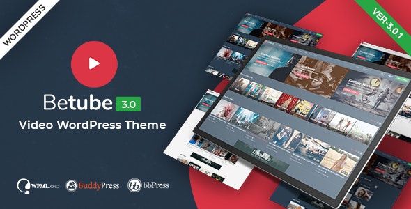 Betube 3.0.7 - 新闻视频网站WordPress主题