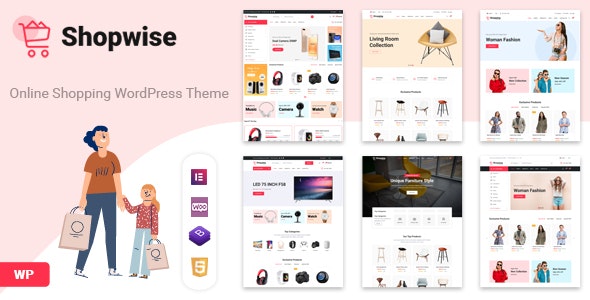 Shopwise 1.6.0 - 时尚服饰家居用品商店Wordpress主题