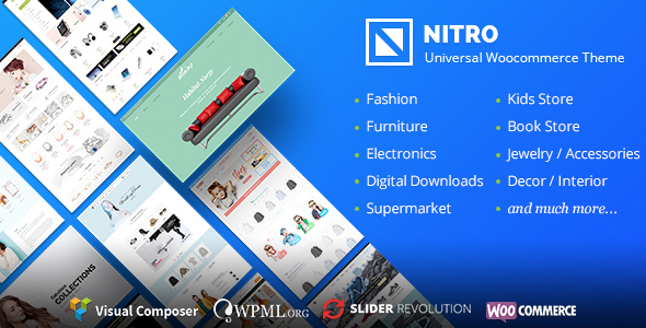 Nitro 1.7.9 开心版 - 电子商务在线商店WooCommerce主题