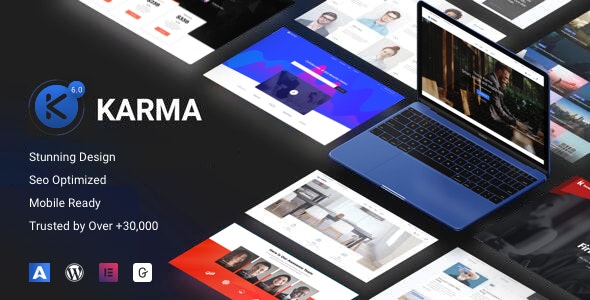 Karma 6.3.1 - 响应式多用途企业网站WordPress主题