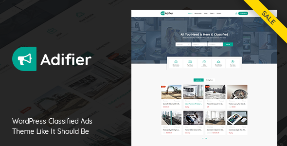 Adifier 3.9.1 - 分类广告网站WordPress主题