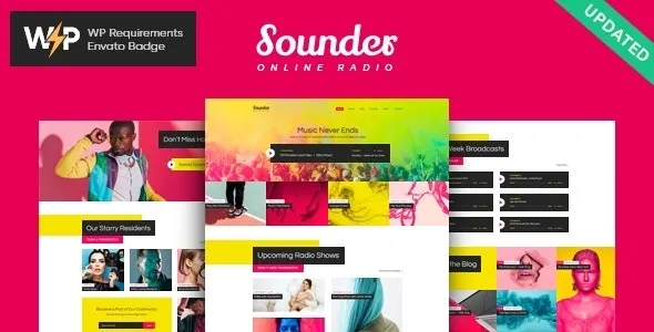 Sounder v1.3.8 在线广播WordPress主题 - 专业电台网站设计