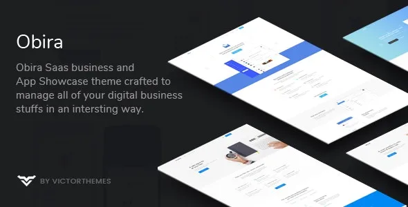 Obira (v1.9.7) SaaS业务与应用展示WordPress主题