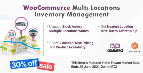 WooCommerce Multi Locations Inventory Management 3.2.6 开心版