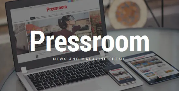 Pressroom 5.6 - 新闻杂志网站WordPress主题