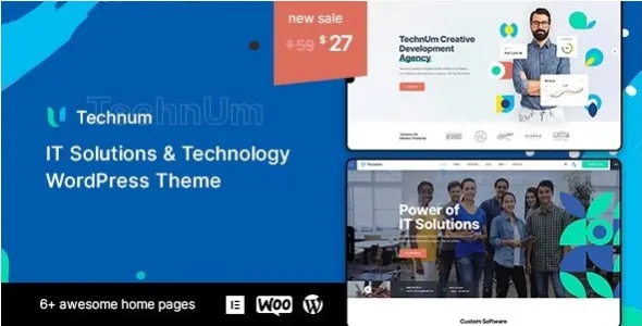 Technum 1.0.4 - IT软件信息服务网站WordPress主题