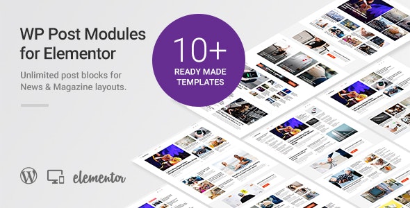 WP Post Modules for NewsPaper and Magazine Layouts 3.1.0