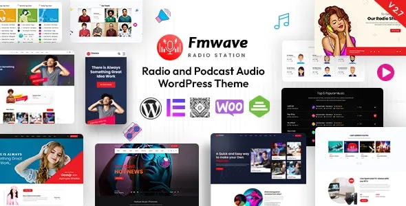 Fmwave v2.9.5 Radio Station WordPress Theme + RTL - 专业广播电台WordPress主题