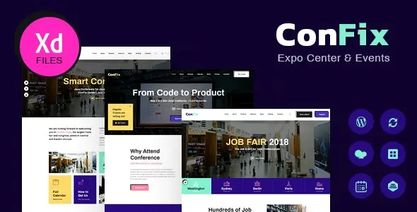 ConFix 1.0.6 - 博物馆图书馆展览中心WordPress主题