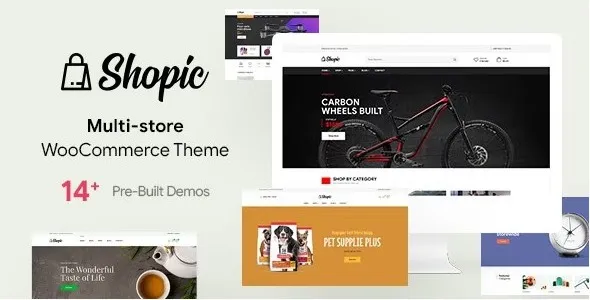 Shopic 2.2.7 - Multistore WooCommerce WordPress主题