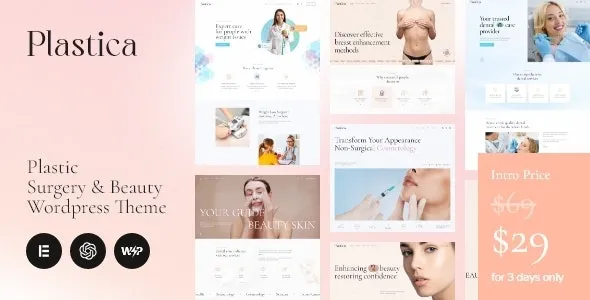 Plastica (v1.2.0) 整形外科与美容 WordPress 主题