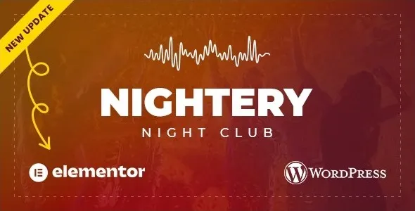 Nightery 2.0.3 - 酒吧夜总会音乐节网站WordPress主题