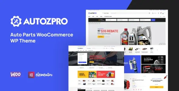 Autozpro 1.0.6 - 汽车零部件汽配商店网站WordPress主题