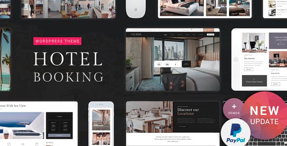 Hotel Booking 2.4 - 酒店宾馆网站WordPress主题