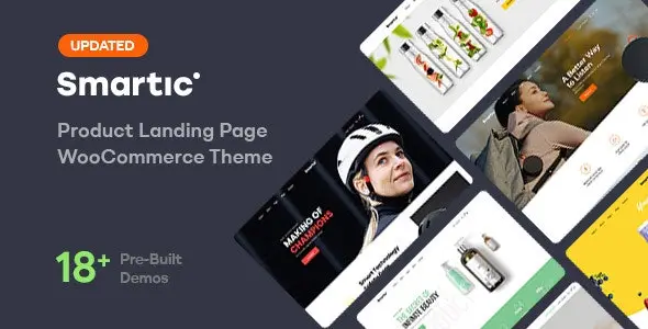 Smartic 2.0.3 - 产品登录页WooCommerce主题