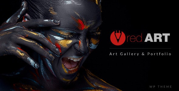 Red Art 2.7 - 艺术家摄影作品集展示WordPress主题